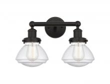  616-2W-OB-G324 - Olean - 2 Light - 16 inch - Oil Rubbed Bronze - Bath Vanity Light