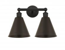  616-2W-OB-MBC-8-OB - Berkshire - 2 Light - 17 inch - Oil Rubbed Bronze - Bath Vanity Light