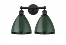  616-2W-OB-MBD-75-GR - Plymouth - 2 Light - 17 inch - Oil Rubbed Bronze - Bath Vanity Light