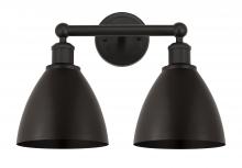  616-2W-OB-MBD-75-OB - Bristol - 2 Light - 17 inch - Oil Rubbed Bronze - Bath Vanity Light