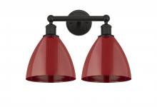  616-2W-OB-MBD-75-RD - Plymouth - 2 Light - 17 inch - Oil Rubbed Bronze - Bath Vanity Light