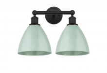  616-2W-OB-MBD-75-SF - Plymouth - 2 Light - 17 inch - Oil Rubbed Bronze - Bath Vanity Light