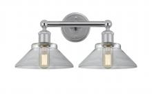  616-2W-PC-G132 - Orwell - 2 Light - 17 inch - Polished Chrome - Bath Vanity Light