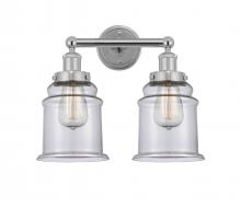  616-2W-PC-G182 - Canton - 2 Light - 15 inch - Polished Chrome - Bath Vanity Light