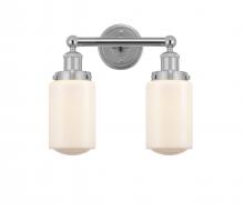  616-2W-PC-G311 - Dover - 2 Light - 14 inch - Polished Chrome - Bath Vanity Light