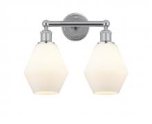  616-2W-PC-G651-6 - Cindyrella - 2 Light - 15 inch - Polished Chrome - Bath Vanity Light