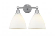  616-2W-PC-GBD-751 - Bristol - 2 Light - 17 inch - Polished Chrome - Bath Vanity Light