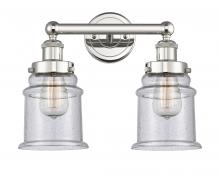  616-2W-PN-G184 - Canton - 2 Light - 15 inch - Polished Nickel - Bath Vanity Light