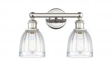  616-2W-PN-G442 - Brookfield - 2 Light - 15 inch - Polished Nickel - Bath Vanity Light