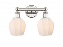  616-2W-PN-G461-6 - Norfolk - 2 Light - 15 inch - Polished Nickel - Bath Vanity Light