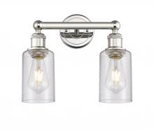  616-2W-PN-G804 - Clymer - 2 Light - 13 inch - Polished Nickel - Bath Vanity Light