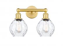  616-2W-SG-G362 - Waverly - 2 Light - 15 inch - Satin Gold - Bath Vanity Light