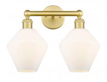  616-2W-SG-G651-8 - Cindyrella - 2 Light - 17 inch - Satin Gold - Bath Vanity Light