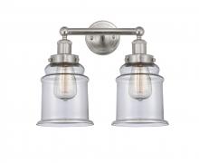  616-2W-SN-G182 - Canton - 2 Light - 15 inch - Brushed Satin Nickel - Bath Vanity Light