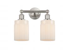  616-2W-SN-G341 - Hadley - 2 Light - 14 inch - Brushed Satin Nickel - Bath Vanity Light