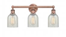  616-3W-AC-G2511 - Caledonia - 3 Light - 23 inch - Antique Copper - Bath Vanity Light