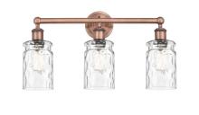  616-3W-AC-G352 - Candor - 3 Light - 23 inch - Antique Copper - Bath Vanity Light