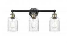  616-3W-BAB-G342 - Hadley - 3 Light - 23 inch - Black Antique Brass - Bath Vanity Light