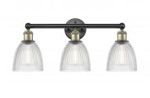  616-3W-BAB-G382 - Castile - 3 Light - 24 inch - Black Antique Brass - Bath Vanity Light