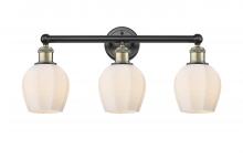  616-3W-BAB-G461-6 - Norfolk - 3 Light - 24 inch - Black Antique Brass - Bath Vanity Light