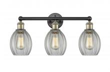  616-3W-BAB-G82 - Eaton - 3 Light - 24 inch - Black Antique Brass - Bath Vanity Light