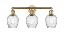  616-3W-BB-G292 - Salina - 3 Light - 24 inch - Brushed Brass - Bath Vanity Light