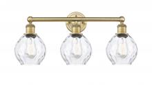  616-3W-BB-G362 - Waverly - 3 Light - 24 inch - Brushed Brass - Bath Vanity Light