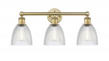  616-3W-BB-G382 - Castile - 3 Light - 24 inch - Brushed Brass - Bath Vanity Light