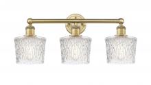  616-3W-BB-G402 - Niagara - 3 Light - 25 inch - Brushed Brass - Bath Vanity Light