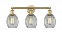  616-3W-BB-G82 - Eaton - 3 Light - 24 inch - Brushed Brass - Bath Vanity Light