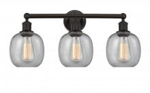  616-3W-OB-G104 - Belfast - 3 Light - 24 inch - Oil Rubbed Bronze - Bath Vanity Light