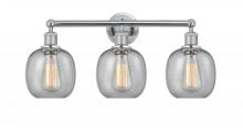  616-3W-PC-G104 - Belfast - 3 Light - 24 inch - Polished Chrome - Bath Vanity Light