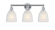  616-3W-PC-G441 - Brookfield - 3 Light - 24 inch - Polished Chrome - Bath Vanity Light