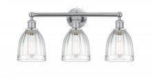  616-3W-PC-G442 - Brookfield - 3 Light - 24 inch - Polished Chrome - Bath Vanity Light