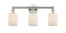  616-3W-PN-G341 - Hadley - 3 Light - 23 inch - Polished Nickel - Bath Vanity Light