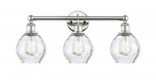  616-3W-PN-G362 - Waverly - 3 Light - 24 inch - Polished Nickel - Bath Vanity Light