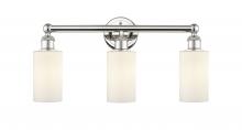  616-3W-PN-G801 - Clymer - 3 Light - 22 inch - Polished Nickel - Bath Vanity Light