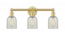  616-3W-SG-G2511 - Caledonia - 3 Light - 23 inch - Satin Gold - Bath Vanity Light