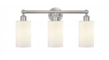  616-3W-SN-G801 - Clymer - 3 Light - 22 inch - Brushed Satin Nickel - Bath Vanity Light