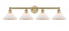  616-4W-BB-G131 - Orwell - 4 Light - 35 inch - Brushed Brass - Bath Vanity Light