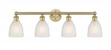  616-4W-BB-G441 - Brookfield - 4 Light - 33 inch - Brushed Brass - Bath Vanity Light