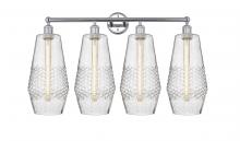  616-4W-PC-G684-7 - Windham - 4 Light - 34 inch - Polished Chrome - Bath Vanity Light