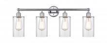  616-4W-PC-G802 - Clymer - 4 Light - 31 inch - Polished Chrome - Bath Vanity Light