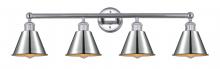  616-4W-PC-M8-PC - Smithfield - 4 Light - 34 inch - Polished Chrome - Bath Vanity Light