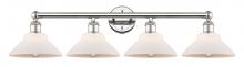  616-4W-PN-G131 - Orwell - 4 Light - 35 inch - Polished Nickel - Bath Vanity Light