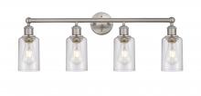  616-4W-SN-G804 - Clymer - 4 Light - 31 inch - Brushed Satin Nickel - Bath Vanity Light