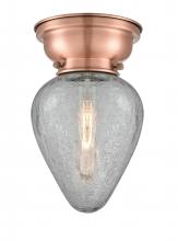  623-1F-AC-G165-LED - Geneseo - 1 Light - 7 inch - Antique Copper - Flush Mount