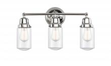  623-3W-PC-G312 - Dover - 3 Light - 21 inch - Polished Chrome - Bath Vanity Light