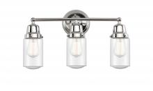  623-3W-PC-G314 - Dover - 3 Light - 21 inch - Polished Chrome - Bath Vanity Light