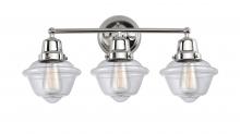  623-3W-PC-G532 - Oxford - 3 Light - 24 inch - Polished Chrome - Bath Vanity Light